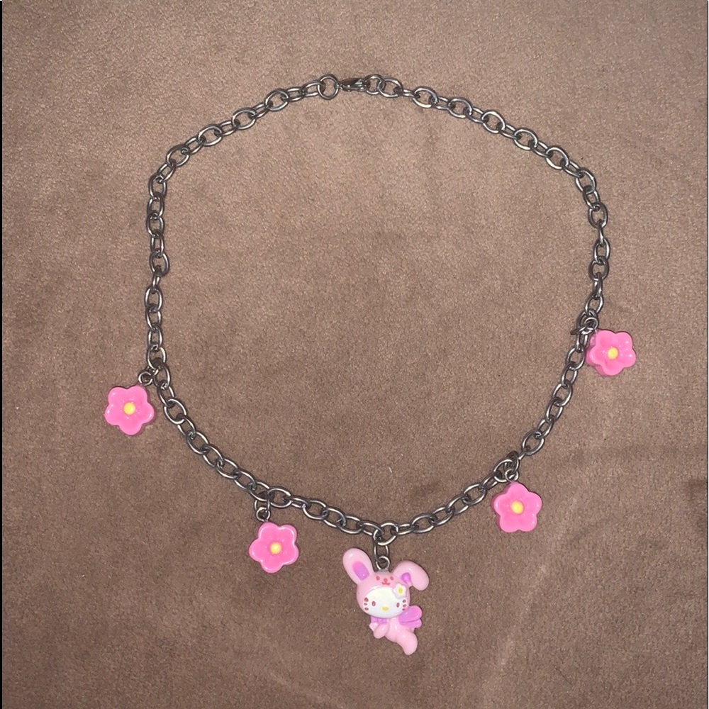 Hello Kitty Pink Necklace